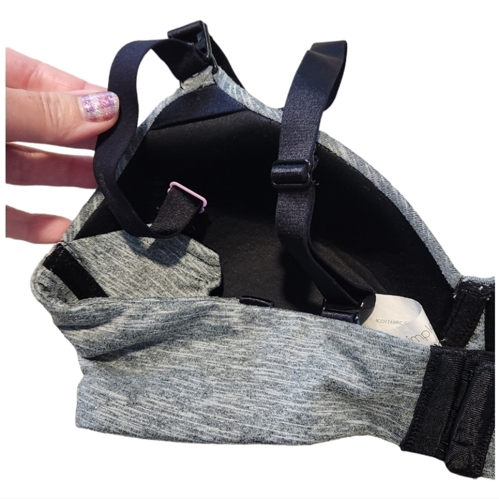 Simple Wishes Wireless Adjustable Strap Gray Nurs… - image 4